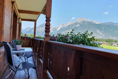 Appartement 1 "Panorama Blick" Balkon mit Aussicht