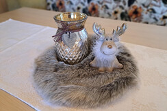 Appartement 3 "Berg Blick" Esstisch Deko