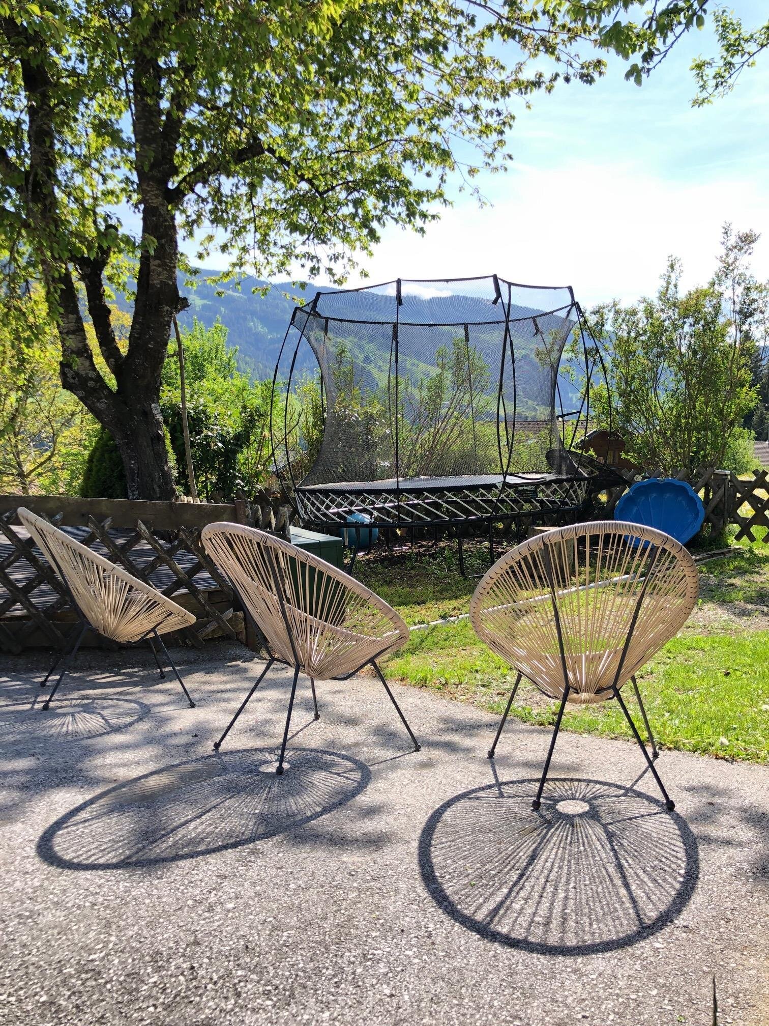 trampoline fun in Alpbach