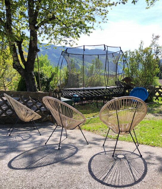 Trampolinspaß in Alpbach