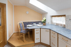 apartment superior kitchen seating area