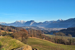 Blick vom See kommend Richtung Wörgl