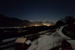 Sylvesternacht vom Balkon aus