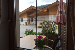 Blick vom Schlafzimmer