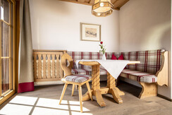 Sitzecke Comfort Doppelzimmer Gästehaus Gratlspitz