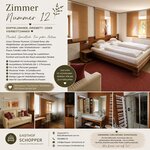 Bild von Doppelzimmer mit Gartenblick