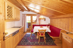 Wohnküche Zugang Balkon