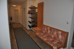 Hausflur mit Schuhtrockner