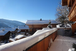 Balkon Winter