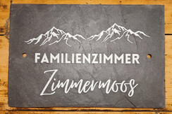 Zimmerschild Familienzimmer