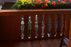 Aussicht auf das Wiedersbergerhorn APP  II Balkon