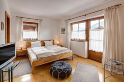 Schönblick_Alpbachtal_30 m² Studio bett