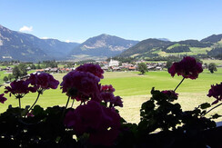 Romina Ausblick vom Balkon