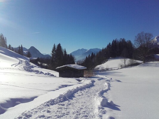 Winterlandschaft | © ausbergerhof / Gästehaus Ainberger