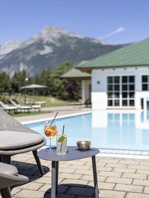 Garten Pool Hotel Pirchnerhof 4 Stern Hotel Tirol