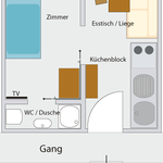 Photo of Apartment, shower or bath, toilet, facing the mountains