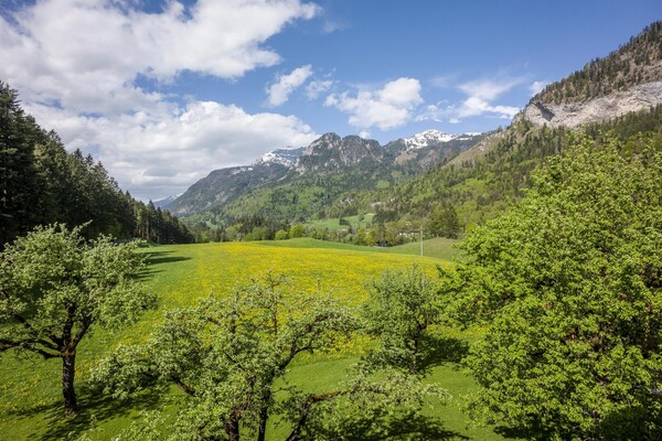 Windhaghof Aussicht von FEWO Rofanblick | © Hannes Dabernig