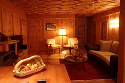 Living room in the evening